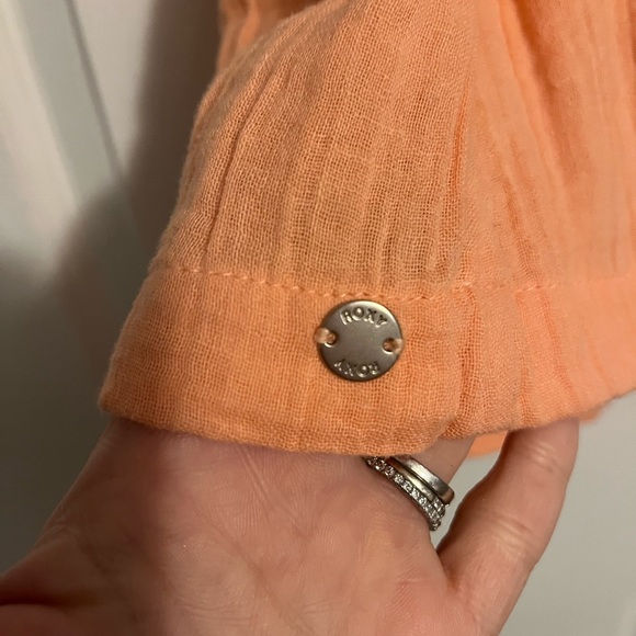 ROXY Clearwater Cove Mini Dress Size Medium Summer Beach - Picture 5 of 6